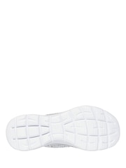 Skechers White Summits Brilliant Shine Trainers - Image 3 of 3