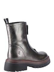 Hush Puppies Silver Roxanna Zip Boots - Image 5 of 6