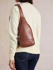 Lakeland Leather Brown Langham Sling Backpack - Image 2 of 5