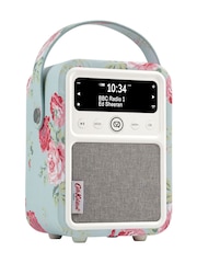 VQ White Cath Kidston Antique Rose Monty DAB Radio - Image 3 of 6