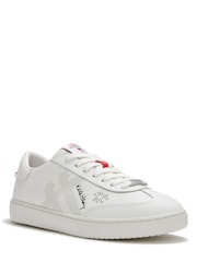 FitFlop White Fitflop X Keith Haring The Dash Ff Trainers - Image 1 of 4