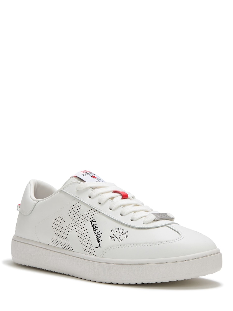 FitFlop White Fitflop X Keith Haring The Dash Ff Trainers - Image 1 of 4 FitFlop White Fitflop X Keith Haring The Dash Ff Trainers - Image 1 of 4