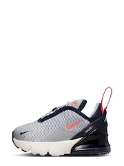 Серый/красный - Кроссовки Nike Infant Air Max 270 - Image 2 of 9