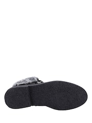 Hush Puppies Black Florence Wide Fit Boots - Image 4 of 4
