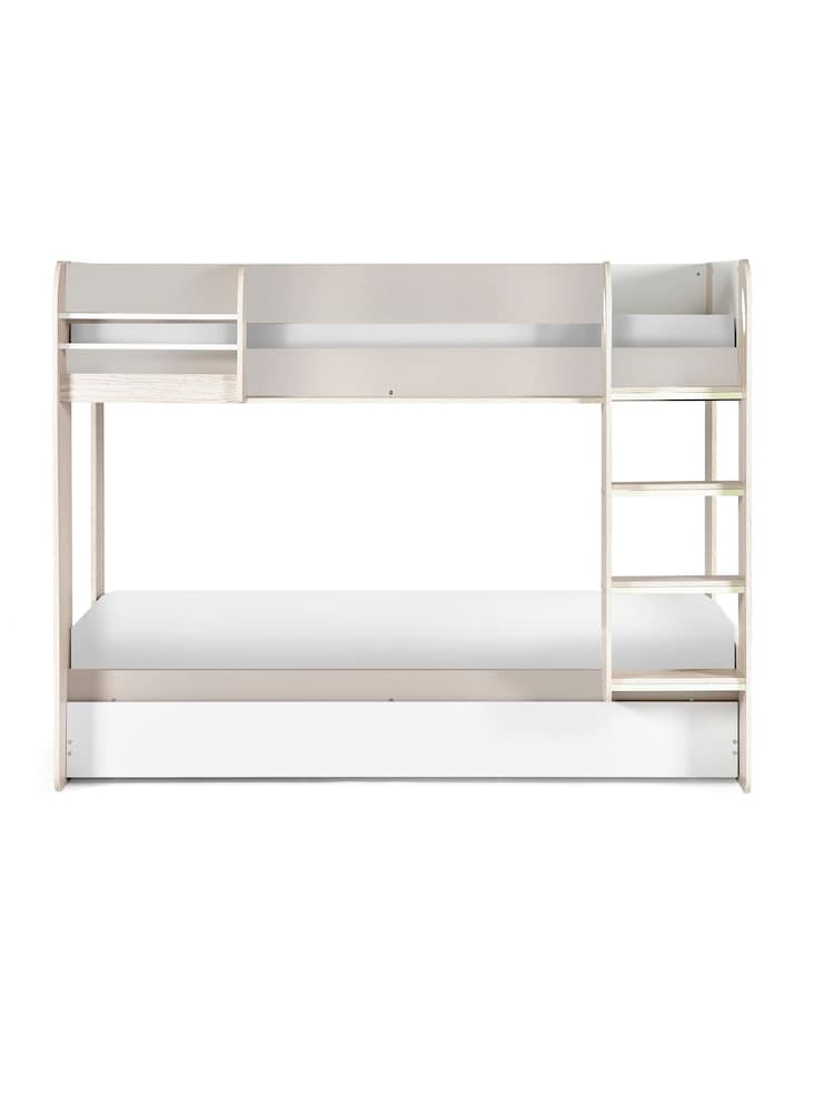 Julian Bowen Taupe Brown Mars Bunk Bed with Pull Out Underbed - Image 4 of 4