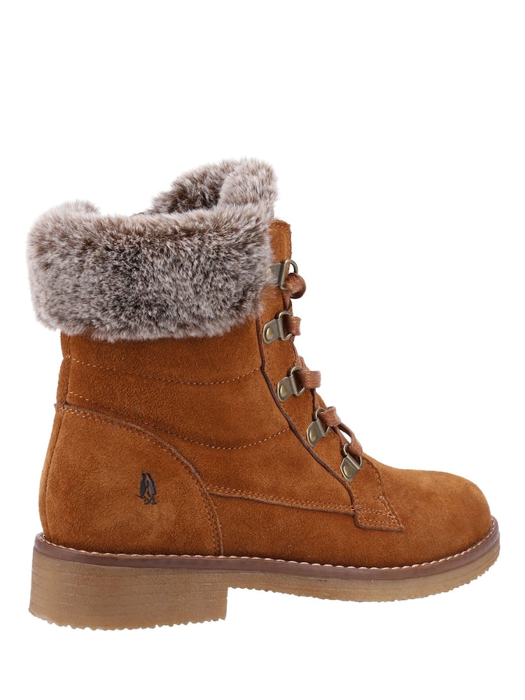 Hush Puppies Brown Florence Wide Fit Boots - Image 2 of 4 Hush Puppies Brown Florence Wide Fit Boots - Image 2 of 4