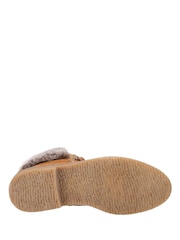 Hush Puppies Brown Florence Wide Fit Boots - Image 4 of 4