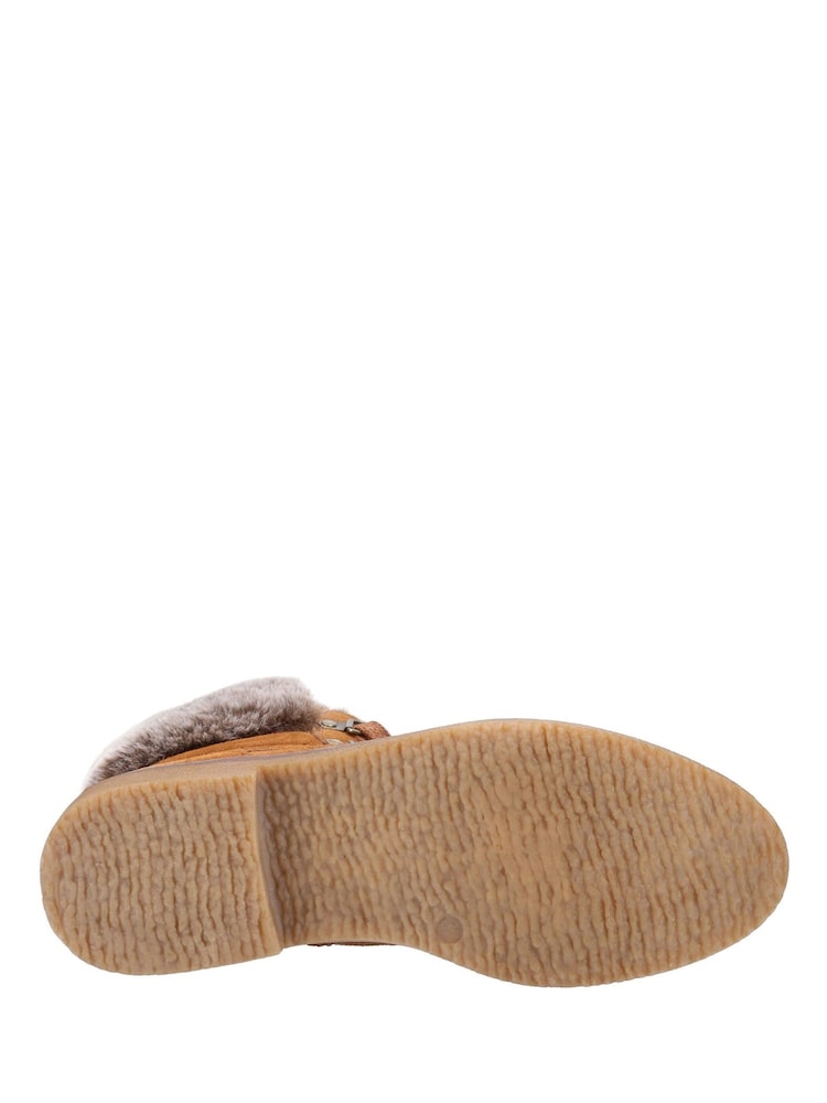 Hush Puppies Brown Florence Wide Fit Boots - Image 4 of 4 Hush Puppies Brown Florence Wide Fit Boots - Image 4 of 4