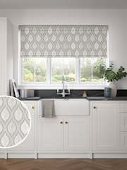 Natural Stone Lino Leaf Made to Measure Roller Blind - Image 1 of 6