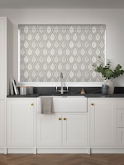 Natural Stone Lino Leaf Made to Measure Roller Blind - Image 2 of 6
