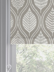 Natural Stone Lino Leaf Made to Measure Roller Blind - Image 5 of 6