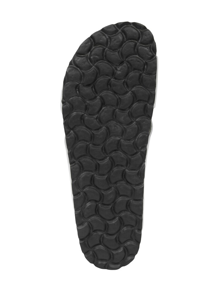 Celtic & Co. Nubuck Crossover White Slides - Image 7 of 7