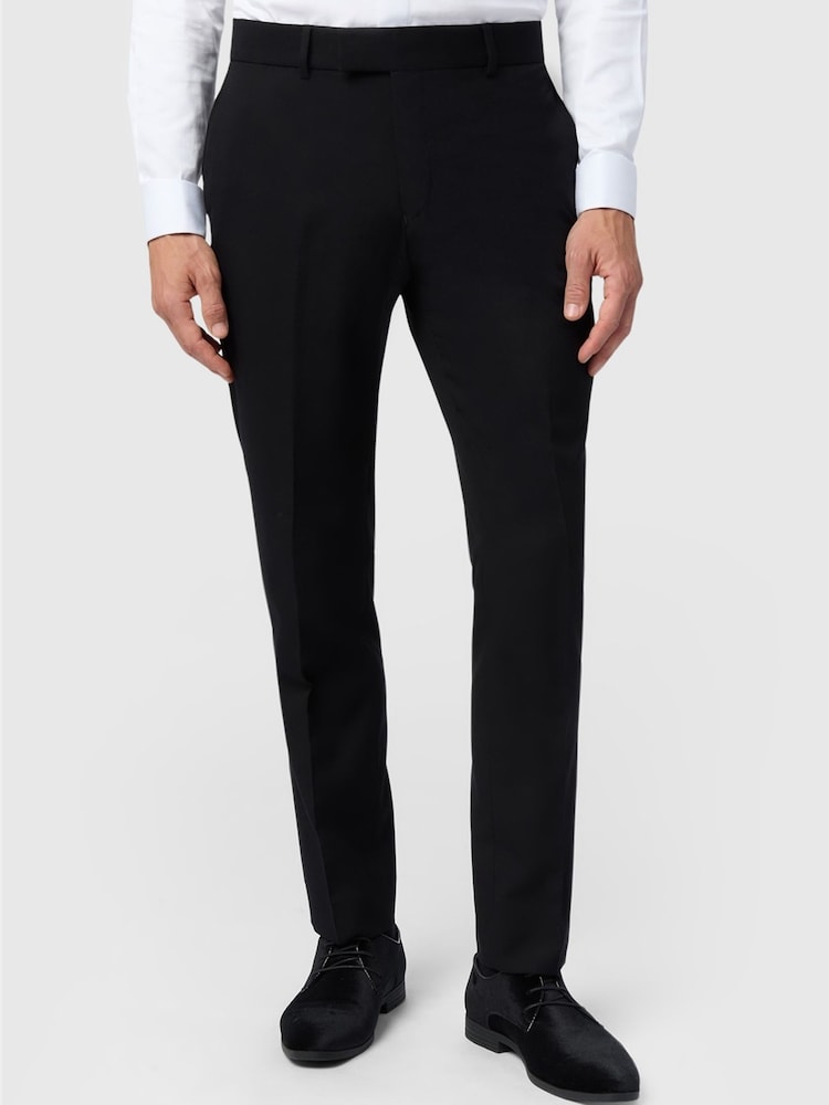 Antique Rogue Slim Fit Huxley Dinner Trousers - Image 1 de 2