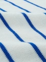 Celtic & Co. Blue Merino V-Neck Jumper - Image 6 of 7