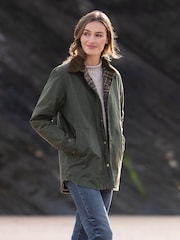 Celtic & Co. Green Wax 100% Cotton Overshirt - Image 1 of 8