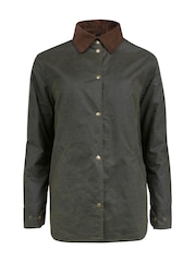 Celtic & Co. Green Wax 100% Cotton Overshirt - Image 2 of 8