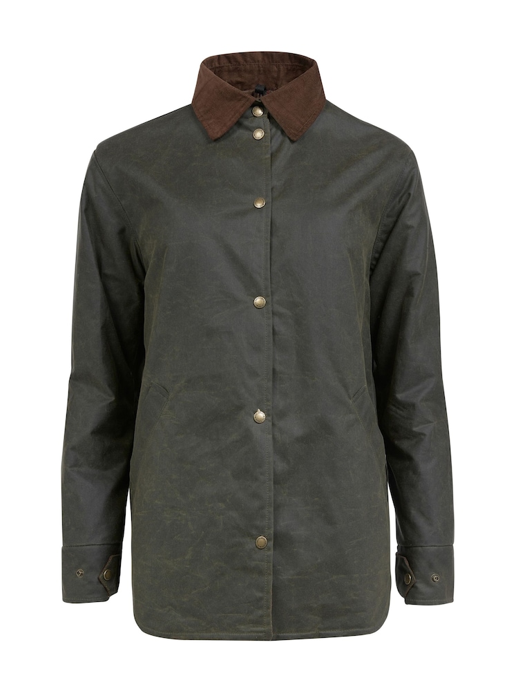 Celtic & Co. – Hemdjacke aus 100 % gewachster Baumwolle, Grün - Bild 2 von 8 Celtic & Co. – Hemdjacke aus 100 % gewachster Baumwolle, Grün - Bild 2 von 8