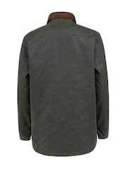 Celtic & Co. Green Wax 100% Cotton Overshirt - Image 3 of 8