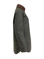 Celtic & Co. Green Wax 100% Cotton Overshirt - Image 4 of 8