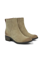Celtic & Co. Western Ankle Green Boots - Image 3 of 7