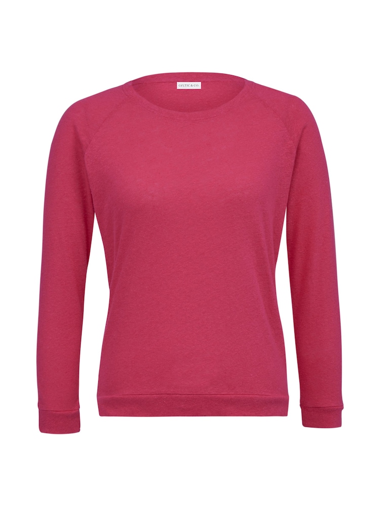 Celtic & Co. Pink Linen / Cotton Sweatshirt - Image 2 of 5
