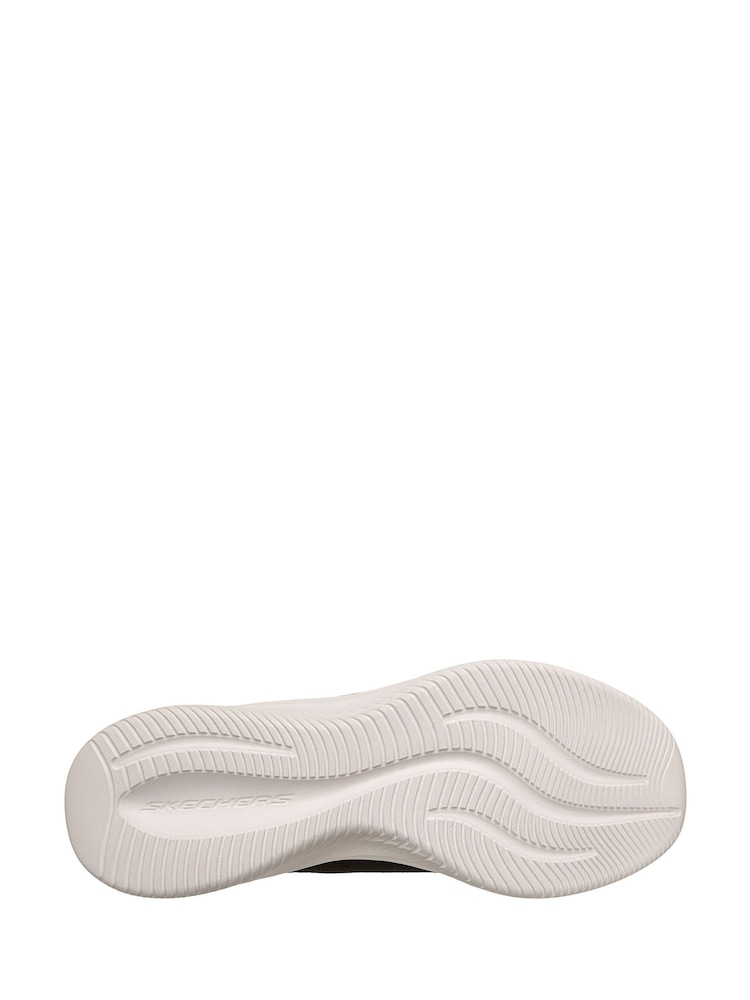 Skechers Black Ultra Flex 4.0 Sweet Petals Trainers - Image 3 of 3 Skechers Black Ultra Flex 4.0 Sweet Petals Trainers - Image 3 of 3