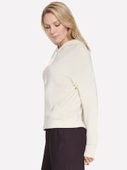 Balts - Skechers Cozy Luxe kapučdžemperis - Attēls 3 no 3