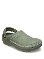 Crocs Green Classic Crafted Stitch Clogs - Image 2 of 5
