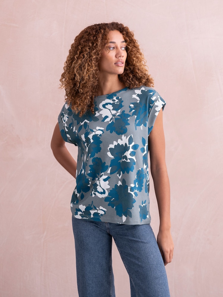 Celtic & Co. Blue Boxy T-Shirt - Image 2 of 7