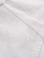 Celtic & Co. 100% Linen Western White Jacket - Image 5 of 6
