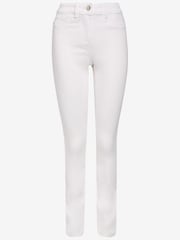 White Power Stretch Denim Leggings - Image 2 of 2