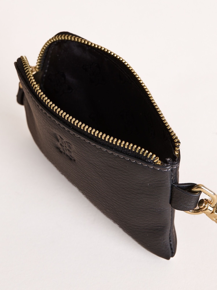 Lakeland Leather Black Coin Keyring Purse - Image 4 of 4 Lakeland Leather Black Coin Keyring Purse - Image 4 of 4