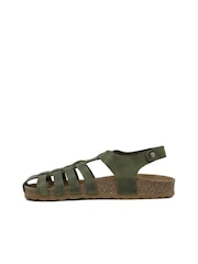 Celtic & Co. Green Fishermans Sandals - Image 2 of 6