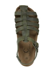 Celtic & Co. Green Fishermans Sandals - Image 5 of 6