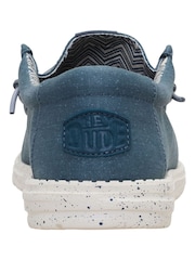 HEYDUDE Wally Stretch Canvas Slip on Shoes - תמונה 2 מתוך 5