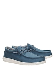 HEYDUDE Wally Stretch Canvas Slip on Shoes - תמונה 3 מתוך 5