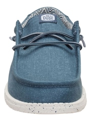 HEYDUDE Wally Stretch Canvas Slip on Shoes - תמונה 4 מתוך 5