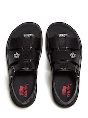 FitFlop Black Fitflop X Keith Haring Gen-Ff Fisherman Sandals - Image 3 of 4