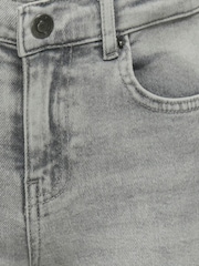 ONLY KIDS Grey Juicy High Waist Wide Leg Jeans With Comfort Stretch - Image 4 of 4
