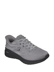 Skechers Grey/Black Arch Fit 3.0 Trainers - Image 1 of 3