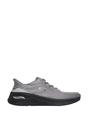 Skechers Grey/Black Arch Fit 3.0 Trainers - Image 2 of 3