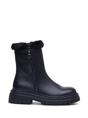 Hush Puppies Black Rosalind Boots - Image 3 of 7
