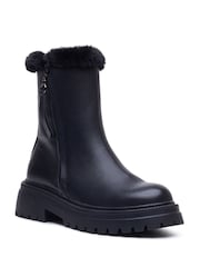 Hush Puppies Black Rosalind Boots - Image 4 of 7