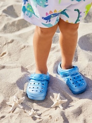 Blau-Metallic - Clogs - Bild 1 von 8