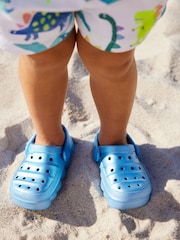 Blau-Metallic - Clogs - Bild 2 von 8