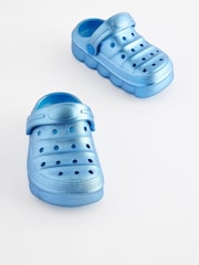 Blau-Metallic - Clogs - Bild 5 von 8