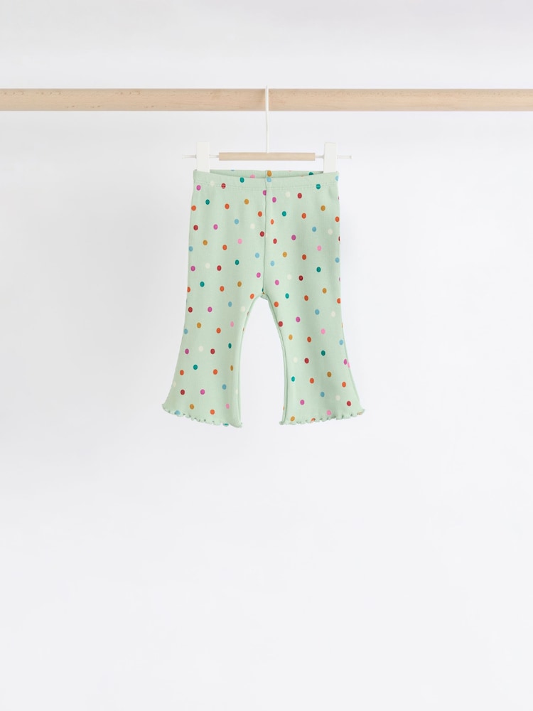 Pourpre lilas/caractère bleu - Ensemble 6 pièces haut à manches longues et legging bébé (0mois-3ans) - Image 8 of 14