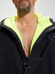 Speedo Black/Lime Green Mens Changing Robe - Image 5 of 8