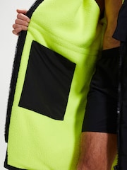 Speedo Black/Lime Green Mens Changing Robe - Image 6 of 8
