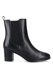 Hush Puppies Black Camellia Heeled Boots - Image 1 of 4